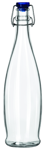 WATER BOTTLE LITER WITH SWING TOP LID  6EA/CS *431408  **DISCONTINUED**