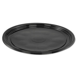 A516PBL 16" ROUND BLACK CATER TRAY (25EA/CS) (659032)