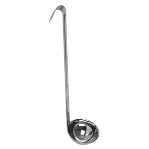 LAD02 ONE PIECE LADLE 2OZ STAINLESS