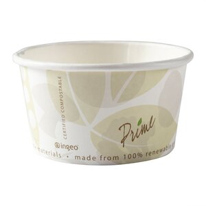 12OZ COMPOSTABLE PAPER FOOD CONTAINER PRINT  (1000/CS)