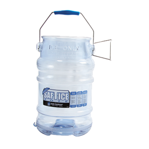 SAF-T-ICE TOTE 6GAL POLY WITH HANDLE    2EA/CS