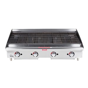 CHAR BROILER 48" RADIANT NGAS 4 BURNER(CLOSEOUT)