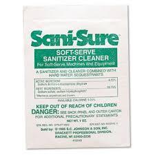 DX-90234 SANI-SURE SOFT SERVE SANTIZER 1OZ PACKETS(100 *2109572)