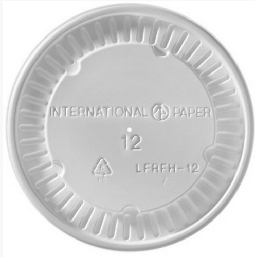 IPFOODLID12 VENTED LID FOR 12OZ FOOD CONTAINER  (20PK/50) * IPS LFRFH-12  *10508496