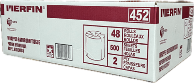 NPS2PLYTT TOILET TISSUE 2PLY 500 SHEET   (48RL/CS)