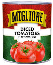 TOM10DICED DICED TOMATOES IN JUICE #10 CAN   (6EA/CS) 6070