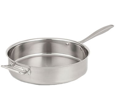 VOL-47747 SAUTE PAN 9.5 QUART STAINLESS INDUCTION READY