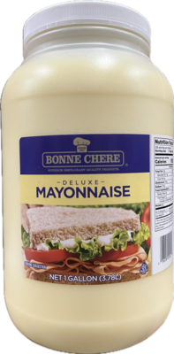 MAYO04BC BONNE CHERE DELUXE MAYONNAISE  4GAL/CS