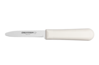 CLAM KNIFE 3" NARROW SANI SAFE WHITE HANDLE