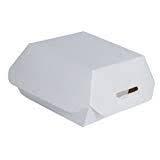 4OZ WHITE MINI SLIDER BOX 3.3"X3.3"X2"     (500/CS)