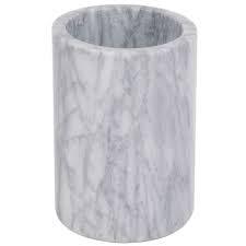 MARBLE WINE COOLER 7" WHITE