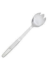 BUFFETWARE NOTCHED SALAD SPOON/ FORK 11 3/4"