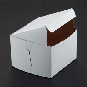 10 count WHITE 5.5x4x3 Bakery or Cake Box 