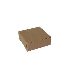 BAKERY BOX 8X8X3 KRAFT 0937K 250 / BL