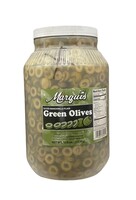 SLICED GREEN OLIVES ( 4 GAL / CS )