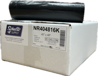 BLACK LINER HI-DENSITY ROLL (40X48)16 MIC 40-45GAL (250/RL)