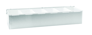 CTS06PT CONDIMENT TRAY WITH 6 PINT INSERT STAINLESS