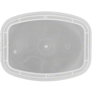 CUB-DR-RL-C LID ONLY FOR CUBE DELI CONTAINER (400/CS)