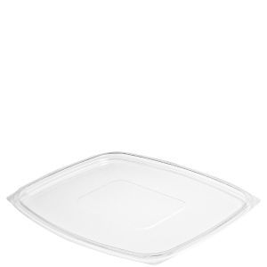 DC64DLR CLEARPAC FLAT LID FOR 48 & 64OZ CONTAINER (252/CS)  **DISTD**
