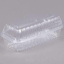 CLEARSEAL HOAGIE CONTAINER 9-7/8 X 5-1/8 X 3-1/2 (200/CS)