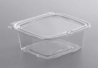 CLEARPAC SAFESEAL 24OZ TAMPER RESISTANT W/ HINGED FLAT LID (200/CS)