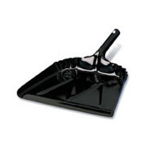 BLACK METAL DUST PAN(12/CS)