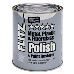 FLITZ22 FLITZ PASTE 2# CANS CLEAN AND POLISH  6/CS