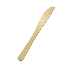 KNIFE, HEAVY GOLD PLASTIC(400)