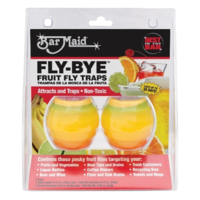 FRUITFLYBYE FRUIT FLY TRAP ROUND   2EA/PK