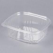 GENAD32 32OZ CLEAR HINGED CONTAINER (200/CS)