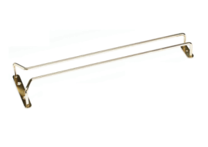 BRASS PLATED 10" WIRE GLASS HANGER