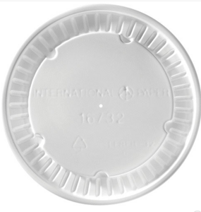 VENTED WHT PAPER  LID FOR16/24/ 32OZ CONTAINER (10/50) * IPS LFRFH-32