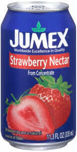 JUMEX STRAWBERRY NECTAR 11OZ CAN   24EA/CS