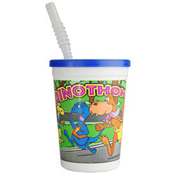 KDCUP12D KID CUP 12OZ WITH LID AND STRAW   250/CS