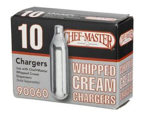 N20 NITROUS OXIDE CHARGERS FOR CREAM WHIPPER  10/BX