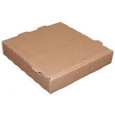PIZZA BOX 10X1 1/2 BROWN/ BROWN  (50) *B/B PLAIN