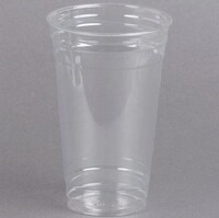 PET CUP 24OZ CLEAR   (12PK/50)   USES LID 626TS