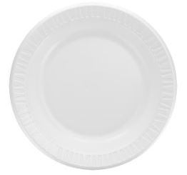 10" FOAM LAMINATE WHITE PLATE QUIET CLASSIC   (4PK/125/CS)