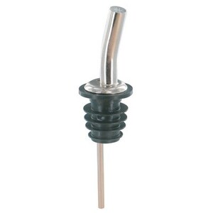 PR296-50 CHROME TAPERED POURER WITH FLIP TOP