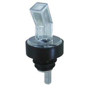PR313 POURER WITH SCREEN CLEAR/BLACK