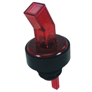 POURER WITH SCREEN RED/BLACK