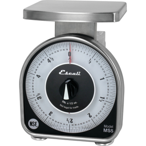 MECHANICAL DIAL SCALE 5LB STAINLESS