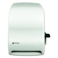 SJT1100WH TOWEL DISPENSER CLASSIC WHITE SAND LEVER TYPE