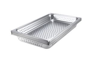 STEAMTABLE PAN FULL SIZE PERFORATED 2-1/2" DEEP
