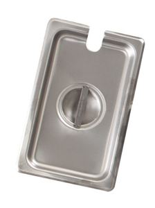 STEAMTABLE PAN COVER HALF SIZE NOTCH 5120S/575539