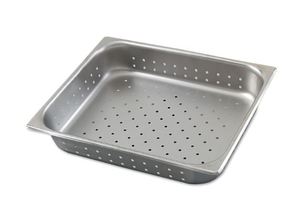 STEAMTABLE PAN HALF SIZE PERFORATED 4"DEEP