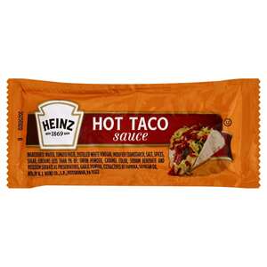 HEINZ TACO SAUCE "HOT" PACKETS (500/CS)