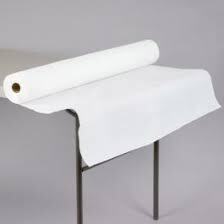 PLASTIC TABLE COVER 40X300' ROLL WHITE