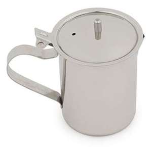 TP10KN 10OZ STAINLESS STEEL SERVER WITH KNOB  12EA/CS