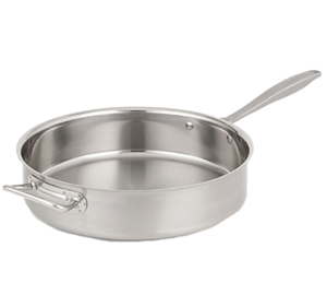 SAUTE PAN 9.5 QUART STAINLESS INDUCTION READY